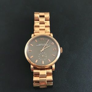 Marc Jacobs rose gold watch